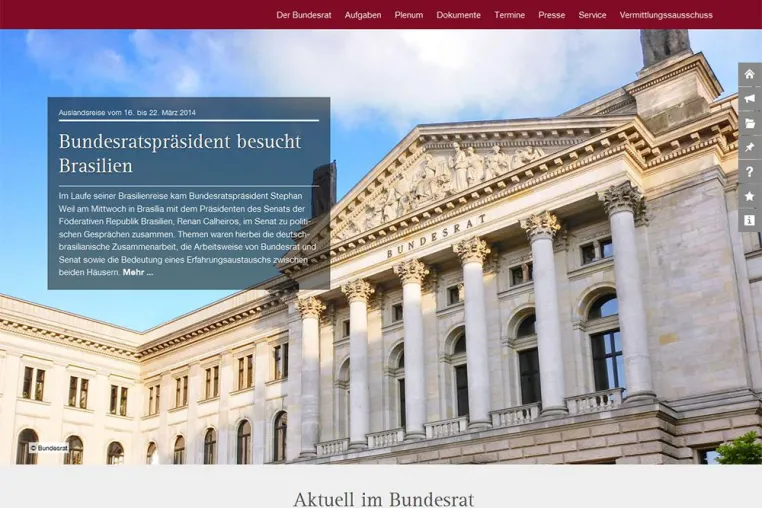 Bild: Aperto und Materna erneuern den Web-Auftritt des Bundesrates