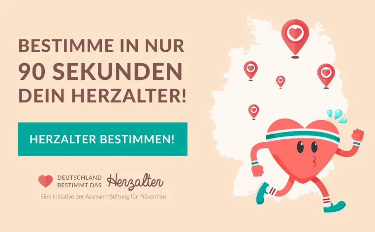 Bild: Weltherztag 2024:  Halten Sie Ihr Herz gesund! - Ein Online-Gesundheitsprofil von  700.000 Bundesbürgern -