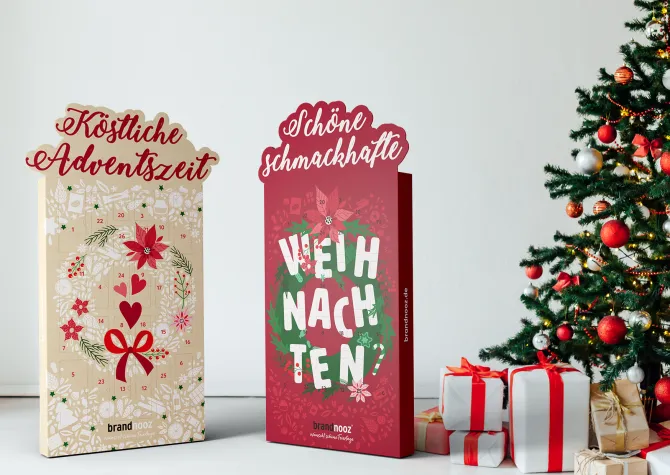 Bild: XXL-Adventskalender: 26 Türchen mit süßen und herzhaften Überraschungen – auch als „Bio-Edition“