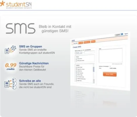 Bild: Adventsgrüße aus dem Social Network: 1-Millionste SMS verschickt