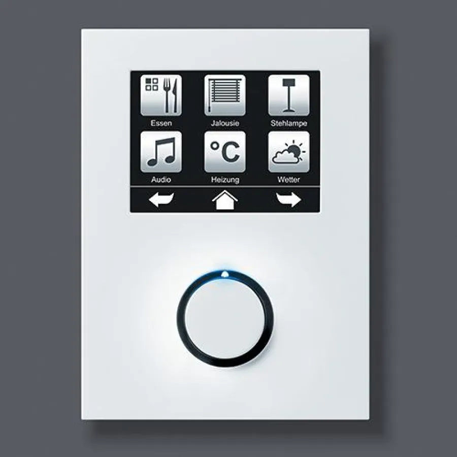 Ausgezeichnet mit dem Design Plus powered by Light+Building Award - der denro ONE Raumcontroller