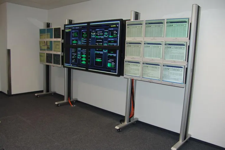 Racks und Verkleidungen für Monitorwände, Videowände und Großbildsysteme Bild: Racks und Verkleidungen für Monitorwände, Videowände und Großbildsysteme