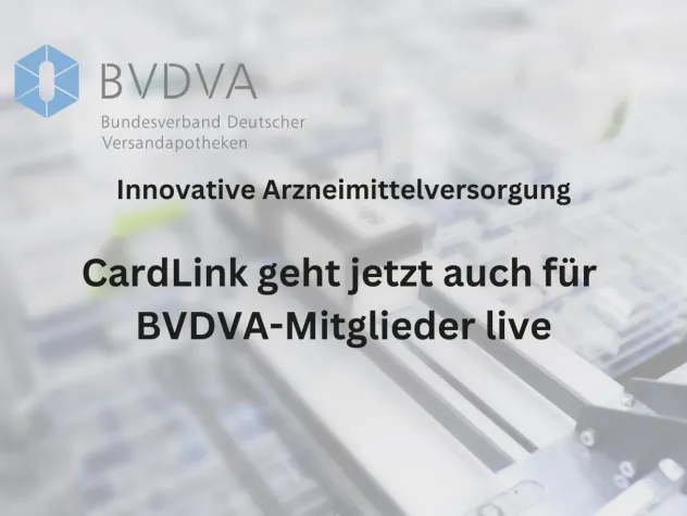 Bild: CardLink geht jetzt auch für BVDVA-Mitglieder live