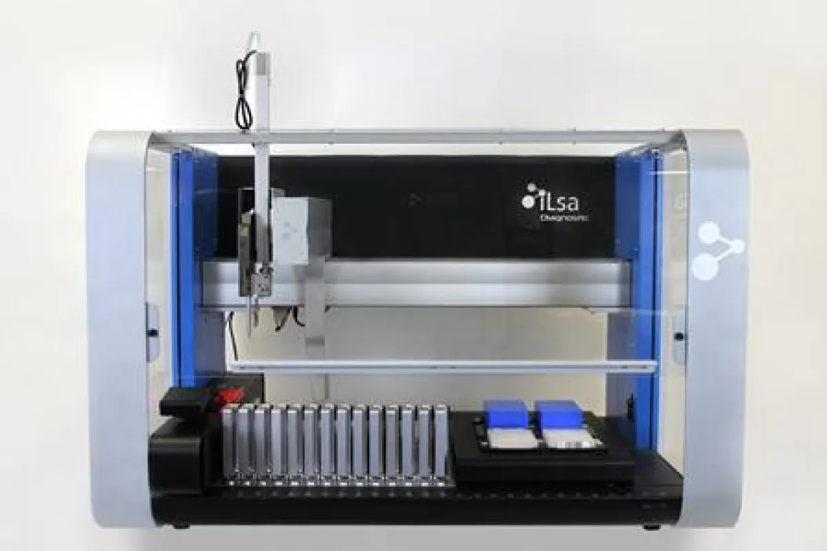 Die Mikroplatten (Datenmatrix) werden mit einem individuellen Barcode versehen