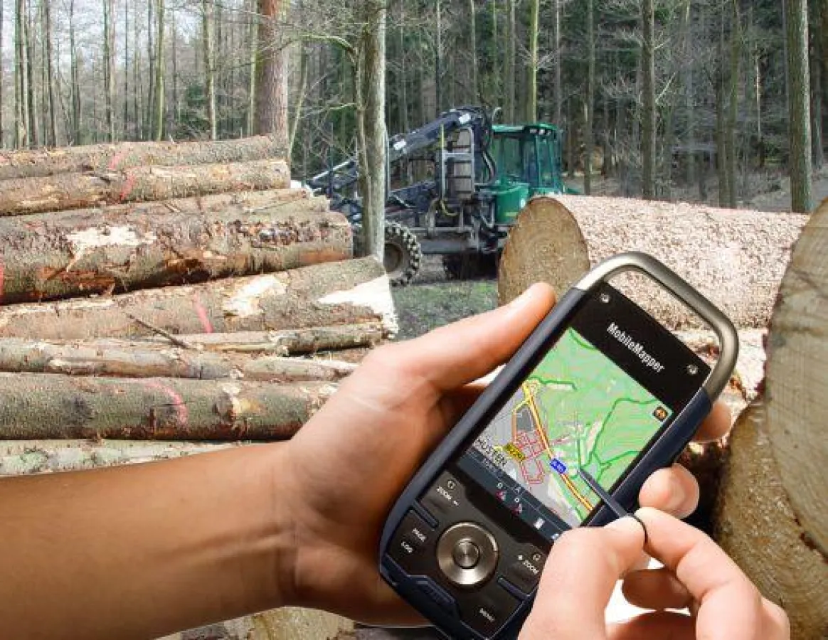 Wetterfeste Navigation im Einsatz