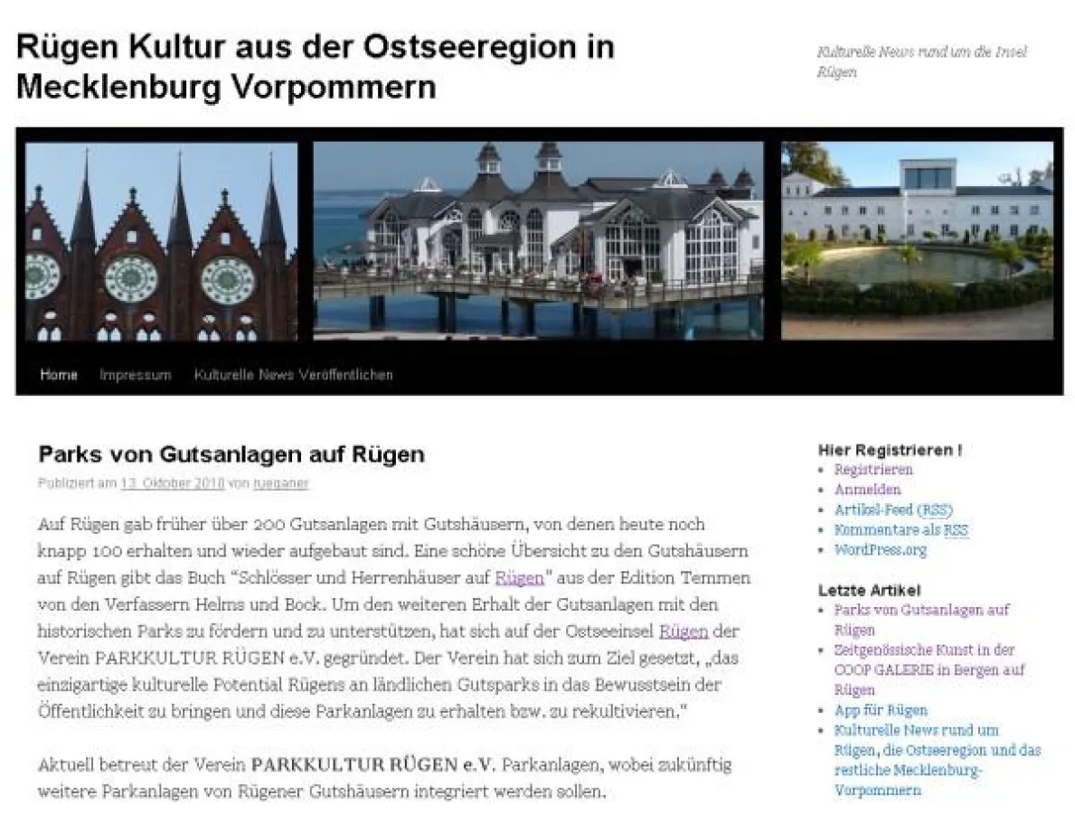 Ruegen-Kultur-de Startseite