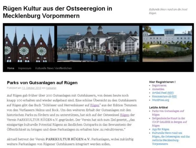 Bild: Neues Kultur-Portal für die Insel Rügen geht online