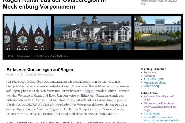 Bild: Neues Kultur-Portal für die Insel Rügen geht online