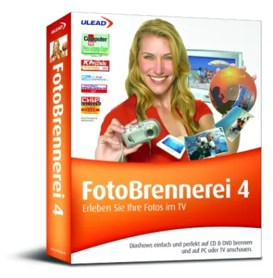 Bild: Ulead Systems kündigt neue FotoBrennerei 4 - Eins-zwei-drei fix, fertig ist die DVD-Diashow