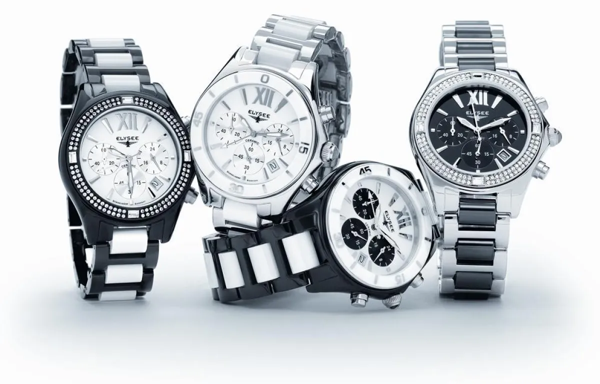 Chronographen 13200, 13202, 13203 und 13201 der ELYSEE Serie 
