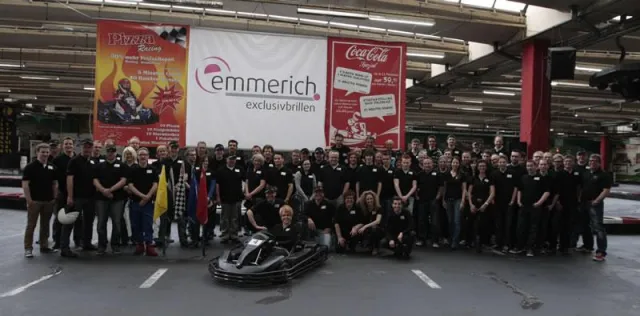 Emmerich Exclusivbrillen 240-Runden-Kart-Rennen Bild: Emmerich Exclusivbrillen 240-Runden-Kart-Rennen