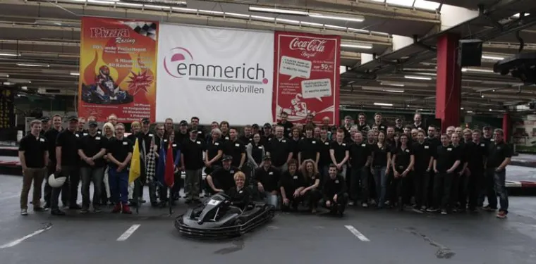 Emmerich Exclusivbrillen 240-Runden-Kart-Rennen Bild: Emmerich Exclusivbrillen 240-Runden-Kart-Rennen