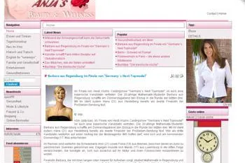 Neu im Web: Anja\'s Beauty & Wellness - New, Infos und Angebote Bild: Neu im Web: Anja\'s Beauty & Wellness - New, Infos und Angebote