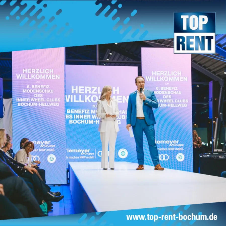 LED Wand mieten für Konferenz, Messe, Event (© TOP RENT)