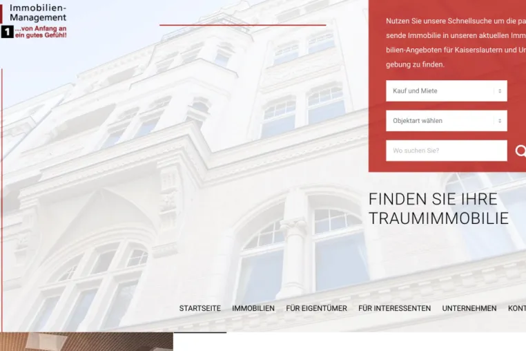Bild: N1 Immobilienmanagement OHG - Ihr ausgezeichneter Immobilienmakler für Kaiserslautern und die Region
