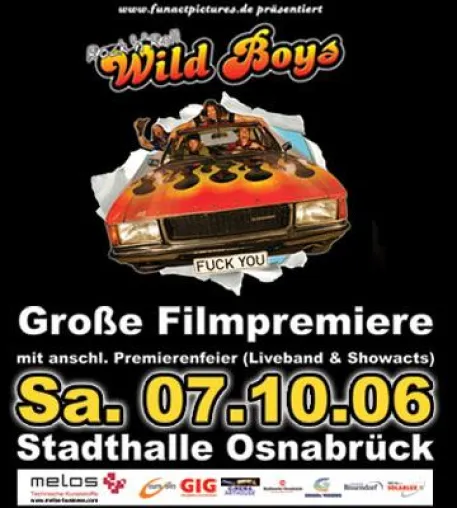 "Rock `n´ Roll Wild Boys“ der größte deutsche Amateurfilm feiert Premiere Bild: "Rock `n´ Roll Wild Boys“ der größte deutsche Amateurfilm feiert Premiere