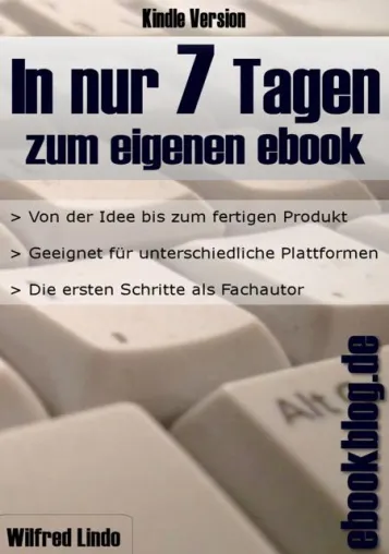 Bild: Kindle Ratgeber zur Erstellung von elektronischen Büchern (eBook) verfügbar