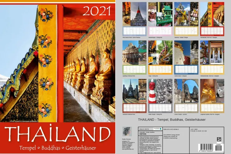 THAILAND - Tempel, Buddhas, Geisterhäuser - Kalender 2021 Bild: THAILAND - Tempel, Buddhas, Geisterhäuser - Kalender 2021