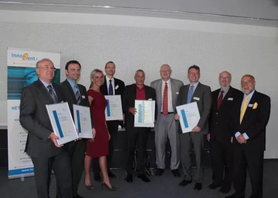 Bild: Jubiläumsfeier von InnoZent OWL e.V. anlässlich 100 erfolgreicher ZIM-Projekte