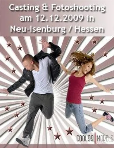 Bild: Erstes freies Casting und Fotoshooting bei COOL99 MODELS