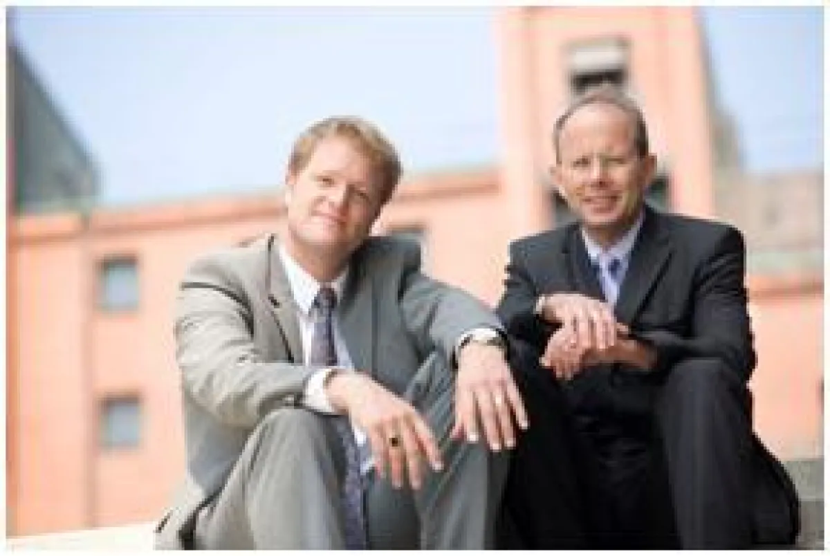 Geschäftsführer der immo-portal-services GmbH: Dipl.-Ing. Volker Riedel und Dipl.-Ing. Karsten Dankers