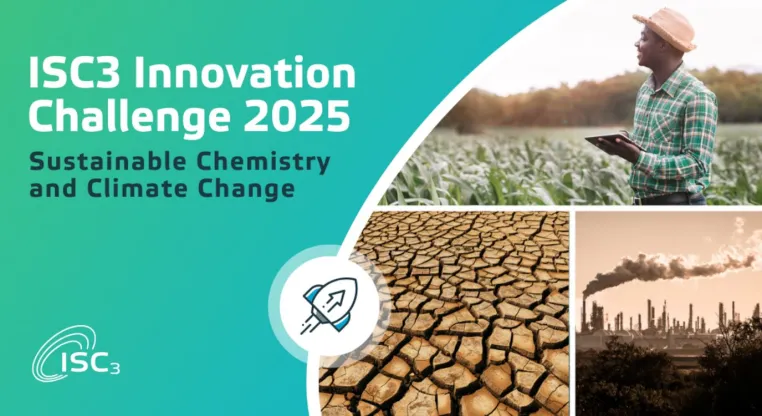ISC3 ernennt Finalist*innen der Innovation Challenge 2025 zum Thema Nachhaltige Chemie & Klimawandel Bild: ISC3 ernennt Finalist*innen der Innovation Challenge 2025 zum Thema Nachhaltige Chemie & Klimawandel