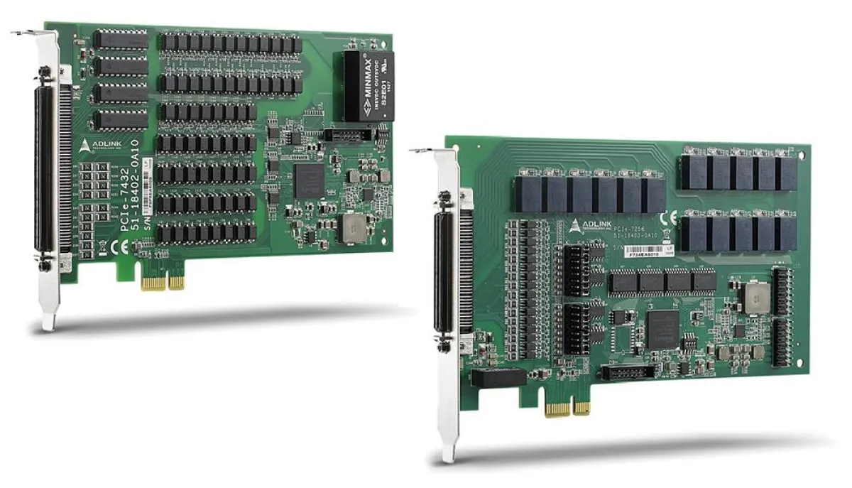 Schnelle digitale I/O-Karten PCIe-7432 und PCIe-7256 von Acceed