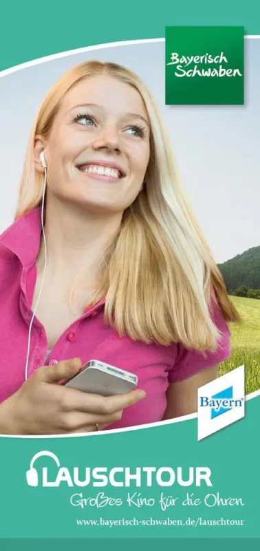 Flyer zur Bayerisch-Schwaben-Lauschtour