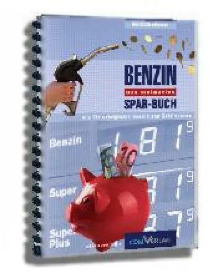 Das ultimative Benzin Sparbuch.