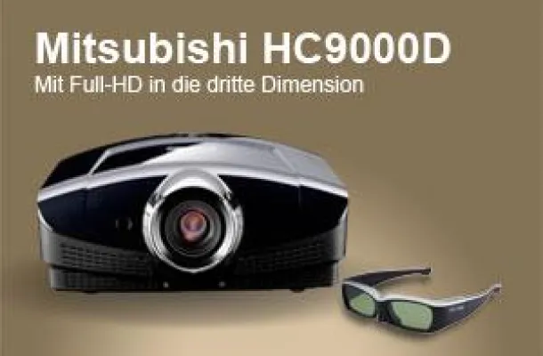 Mitsubishi – HC9000D – Mit Full-HD in die dritte Dimension Bild: Mitsubishi – HC9000D – Mit Full-HD in die dritte Dimension