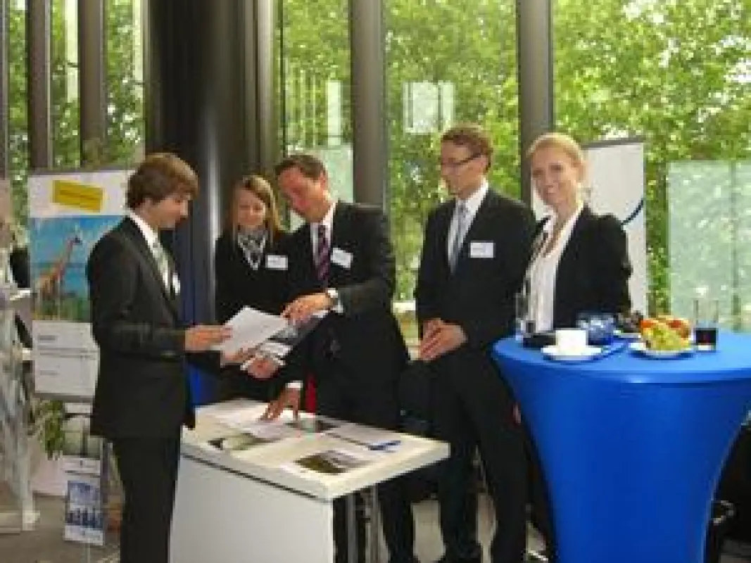 Mandat-Mitarbeiter bei der 5. Private Equity Konferenz der NRW.Bank
