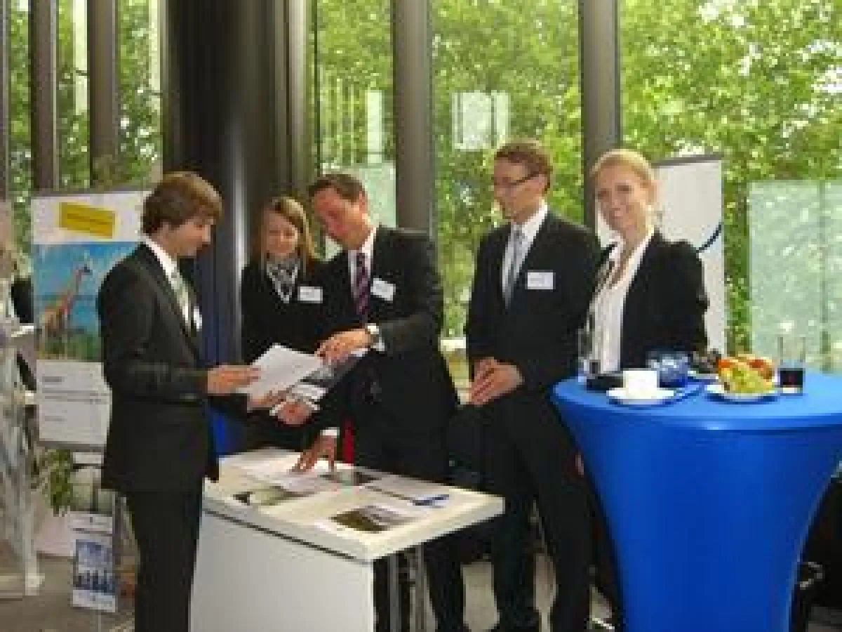 Mandat-Mitarbeiter bei der 5. Private Equity Konferenz der NRW.Bank