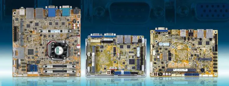 Industrie-PC Mainboards mit AMD® G-Serie SoC Bild: Industrie-PC Mainboards mit AMD® G-Serie SoC