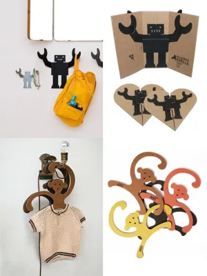 Mit Affen und Robotern wohnen - Ausgefallene Wohnaccessoires von Our Children’s Gorilla bei Das rote Paket Bild: Mit Affen und Robotern wohnen - Ausgefallene Wohnaccessoires von Our Children’s Gorilla bei Das rote Paket