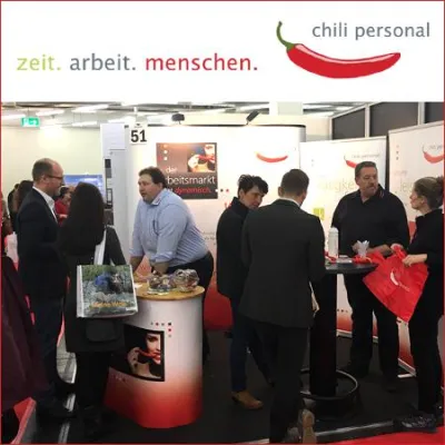 Bild: chili personal auf der 9. Jobmesse München 2017