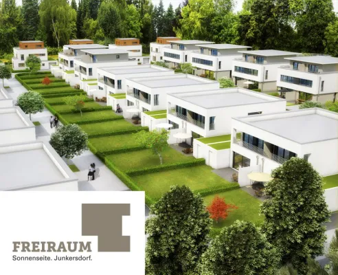 Bild: FREIRAUM Junkersdorf – 6 Einfamilienhäuser sowie 36 Doppelhaushälften