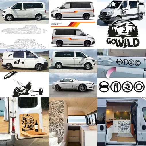 Autoaufkleber und Dekorfolien für Wohnmobile zum Saisonstart Bild: Autoaufkleber und Dekorfolien für Wohnmobile zum Saisonstart