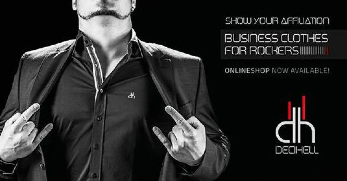 DECIHELL - Business Clothes For Rockers