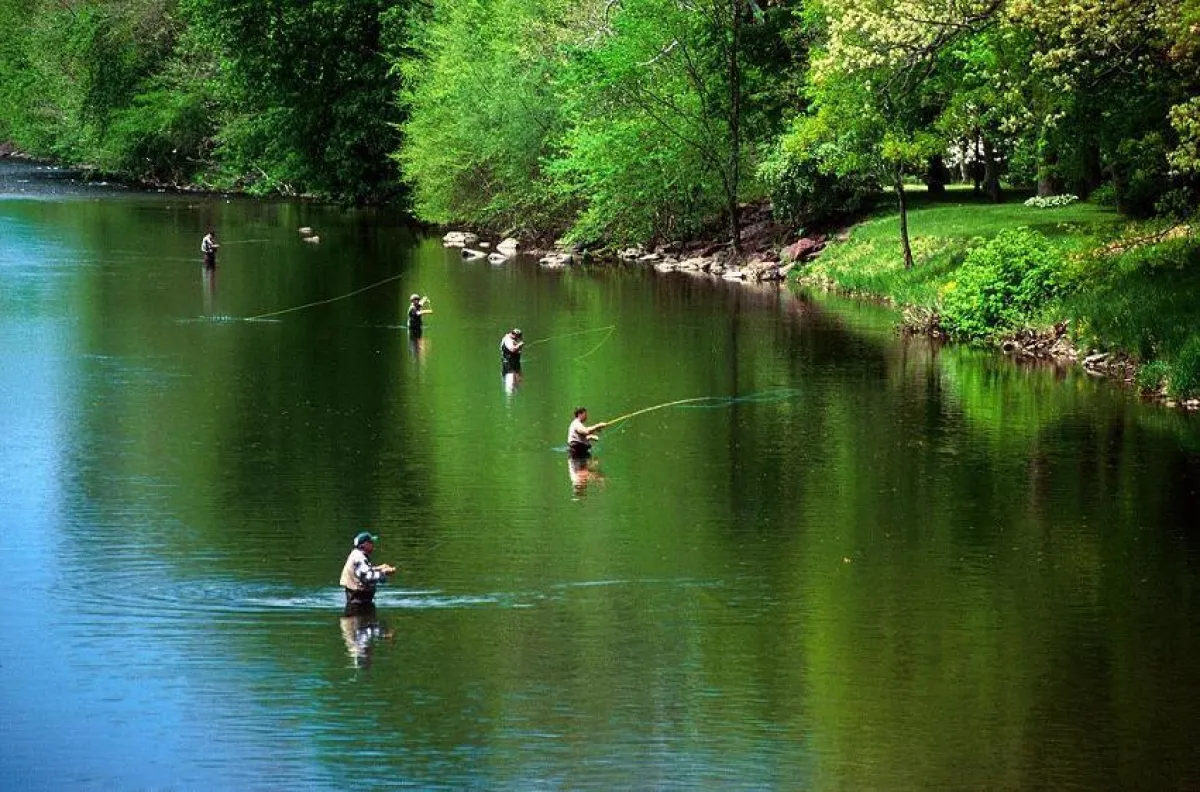Die wald- & seenreiche Region um das legendäre Bedford Springs Resort (Wiedereröffnung Juli 2007)