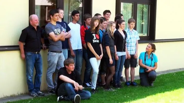 Bild: Bildungspartnerschaft: KomZet-Team besucht Realschule