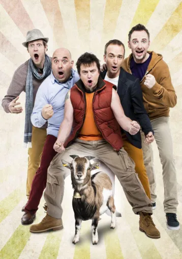Bild: Berlin-Premiere: Vocal-Topact Füenf mit "Bock drauf!" in den Wühlmäusen am 15. Mai 2014