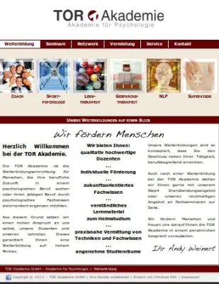Bild: Relaunch von tor-akademie.de und neues Berufsnetzwerk Step4