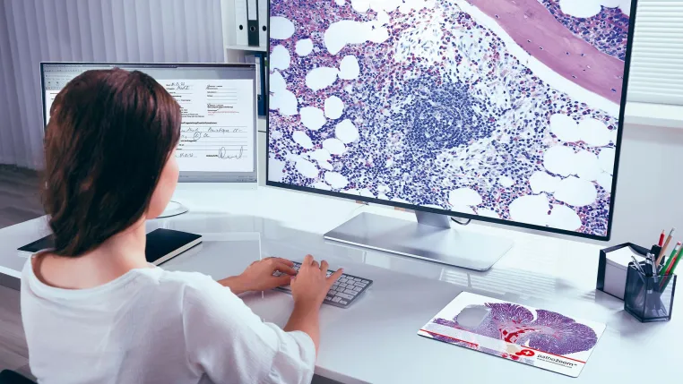 Bild: Wie Pathologen jetzt im Homeoffice arbeiten