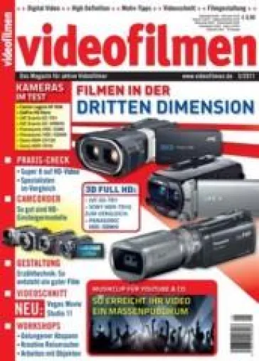 Bild: videofilmen – das Magazin für aktive Videofilmer jetzt auch als ePaper