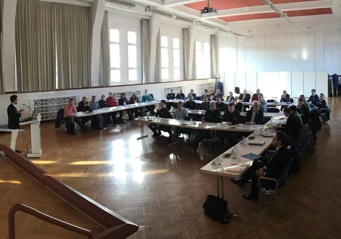 Teilnehmer am ersten Tag des Breitband-Forums in Südwestfalen (Foto: TKG-SWF)