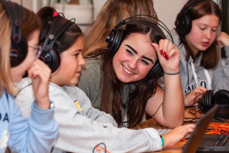 Bild: Schüler komponieren Beethoven neu