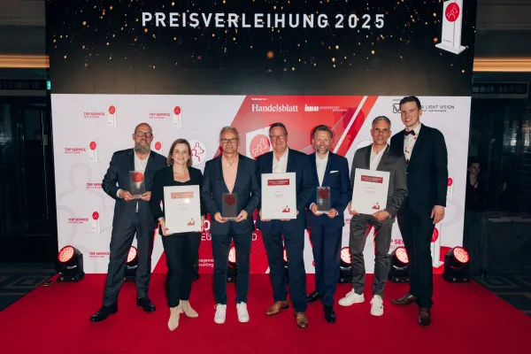 Bild: TOP SERVICE Studie 2025 - Aktuelle Consumer Trends & Deutschlands kundenorientierteste Unternehmen