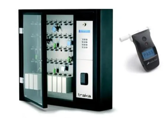 Fuhrparkmanagement mit elektronischer Alkoholkontrolle Bild: Fuhrparkmanagement mit elektronischer Alkoholkontrolle