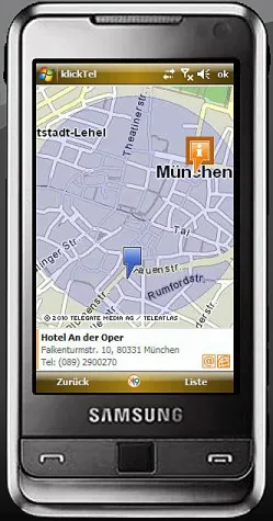 Bild: Mobile Lokale Suche von telegate Media jetzt mit Schnell-Ortung in ganz Deutschland