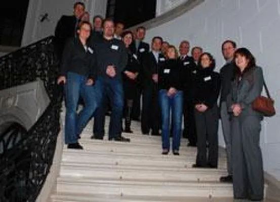 Bild: Mit großen Erwartungen ins Studienprogramm 2009 auf Schloss Dyck gestartet